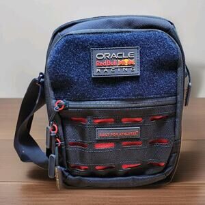 Oracle Red Bull Racing Crossbody Bag Blue Logo Formula One Energy Drink NWT